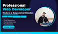 build a responsive HTML CSS react website for any business