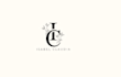 make modern modern and simple floral logo design