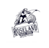 design attention essential wake boarding logo