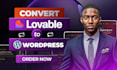 lovable ai to wordpress, convert lovable website, migrate lovable to wordpress