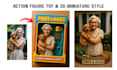 turn your images into an action figure toy or 3d miniature diorama