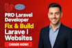 work as an expert php laravel developer on your project