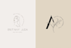 design custom hand drawn botanical boho logo