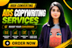 be your email ad sales copywriter and do ad copywriting