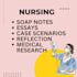 professionally do nursing notes, reflections, and research