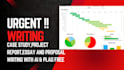 do case studies,project report,proposal,and perspective writing