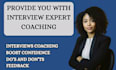 be career coach, job mock interview dos and dont, interview prep