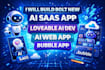 build bolt new, ai saas app, lovable ai dev, ai web app, bubble app