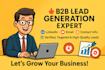 provide b2b prospect leads for any industry