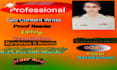 write seo content, proof read, editting and translation
