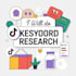 do keyword research for etsy, amazon, or tiktok products
