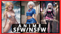 create anime style ai character, influencer sfw, nsfw art