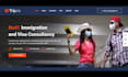 build dynamic immigration website visa application website consultation website
