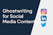 ghostwrite creative social media posts