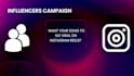 do influencers campaign on instagram to promote your song on reels