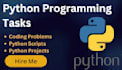 create custom python program and scripting