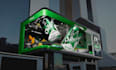 anamorphic display 3d anamorphic animation 3d led screen 3d billboard animation