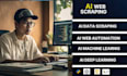 do python ai, web scraping, ai automation, chatbot, data extraction, python task