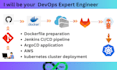 be your devops engineer for docker jenkins kubernetes argocd and cicd