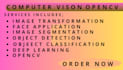 develop cruixie custom computer vision solutions using opencv