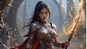 draw your dnd character art, fantasy concept art