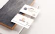 custom business card design with qr code