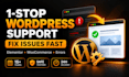 fix wordpress issues, bugs, errors, elementor and woocommerce