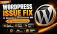 fix wordpress issues, bugs, errors, elementor and woocommerce fix