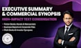 write an executive summary or commercial synopsis for your book or document