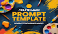 create image prompt template to make stunning illustrations