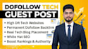 dofollow tech guest post on high DR site
