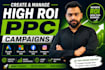 create and manage high ROI PPC campaigns