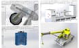 3d, 2d design of machine, system or product  for manufacturing