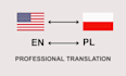 professionally translate between english and polish