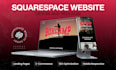 build responsive squarespace website, redesign squarespace website