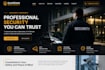 design private security website bodyguard security website secure website
