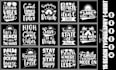 create bold and trendy typography t shirt design