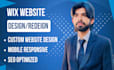 design or redesign a professional wix website