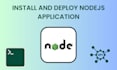 install and deploy nodejs application on your vps server