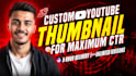 design professional youtube thumbnail