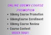 do udemy online course promotion online course marketing online course promotion
