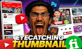 design custom premium attractive clickbait youtube thumbnail
