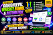 build a high converting gohighlevel website, funnel, and automation