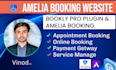 install amelia booking plugin and build a responsive appointment booking website