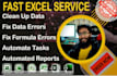 excel, vba, macro, automation, google sheet