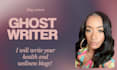 be your professional ghost writer