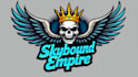 do awesome king skull mascot logo design