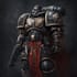 make a  warhammer 40k illustration