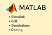 do matlab programming, matlab simulink projects of matlab