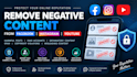 takedown,delete, remove copyright protection for instagram facebook youtube